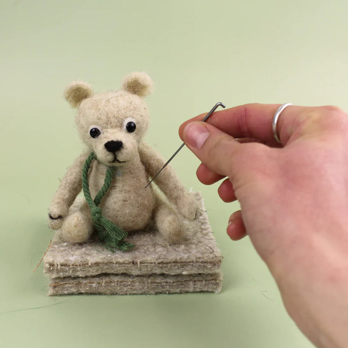 Felting Kit - Poseable Mini Bear Small Kit