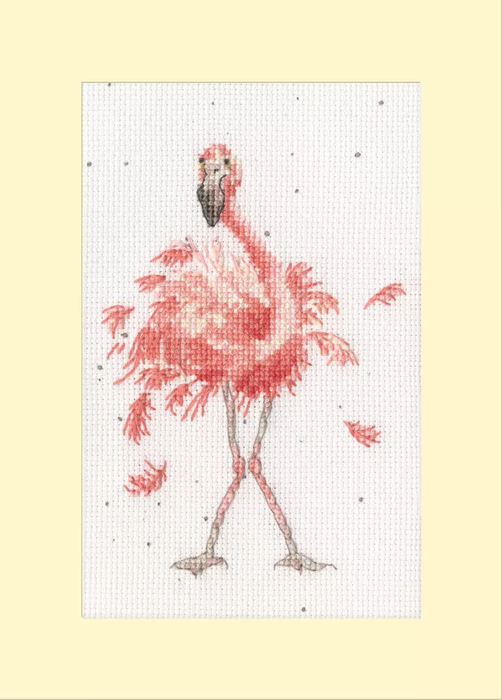 Pretty In Pink - Thread XGC55-TP Counted Cross Stitch Kit