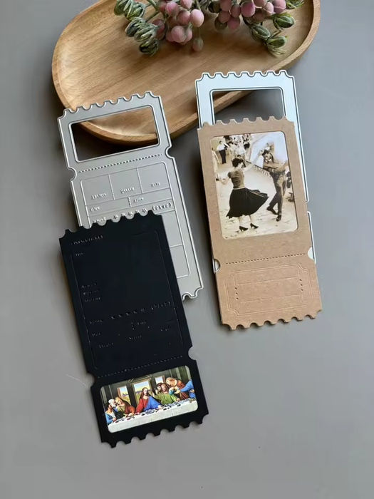 Postage Frame Scrapbooking Carbon Steel Cutting Die QJ04