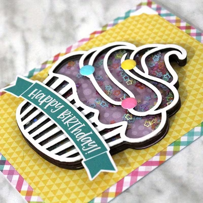 Cupcake Scrapbooking Carbon Steel Cutting Die QJ122