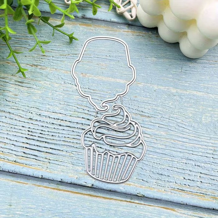 Cupcake Scrapbooking Carbon Steel Cutting Die QJ122