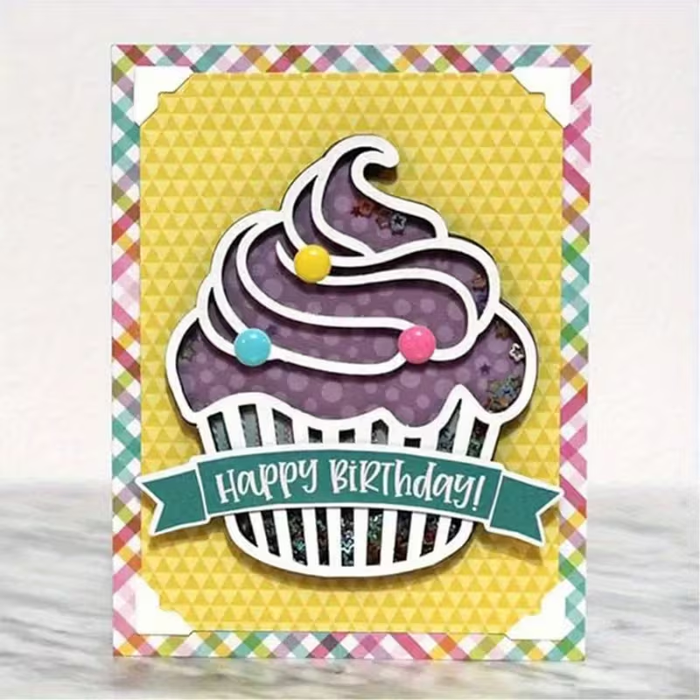 Cupcake Scrapbooking Carbon Steel Cutting Die QJ122