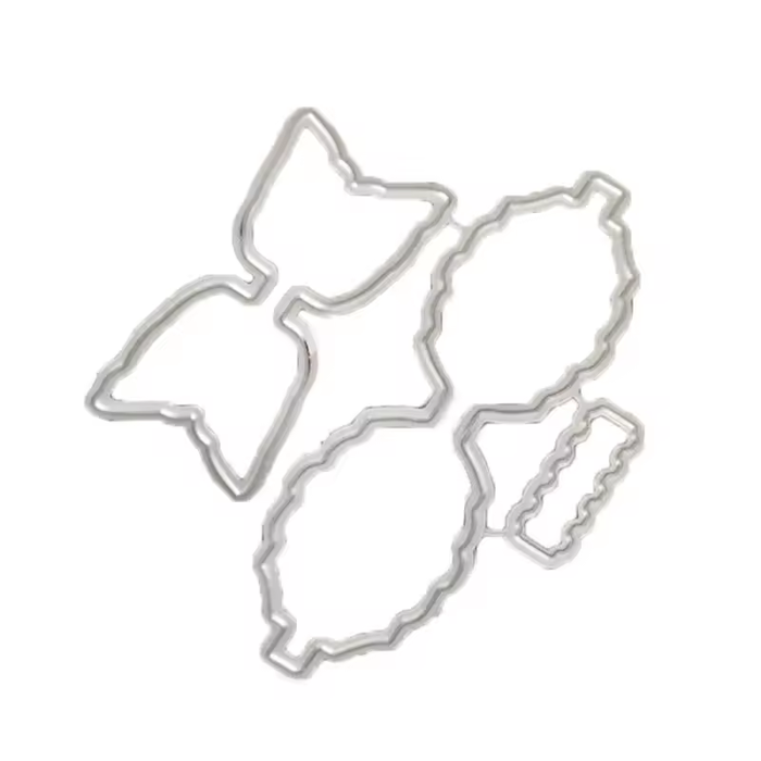 Holiday Ornament Scrapbooking Carbon Steel Cutting Die QJ148