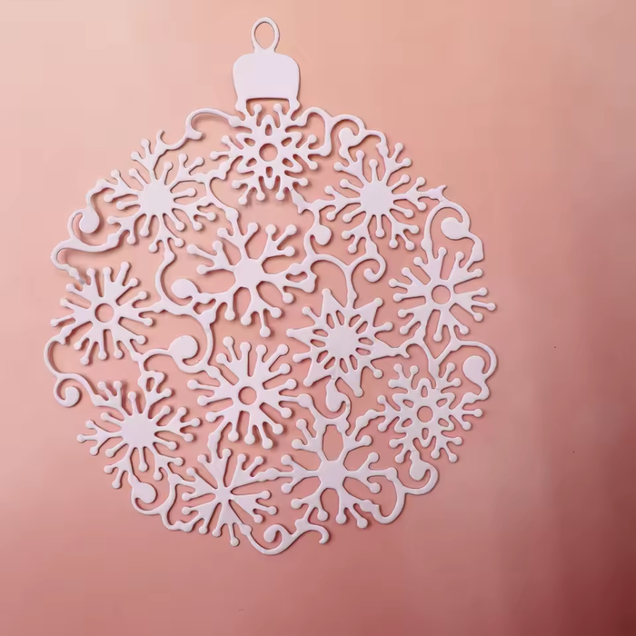 Snowflake Ornamen Scrapbooking Carbon Steel Cutting Die QJ17