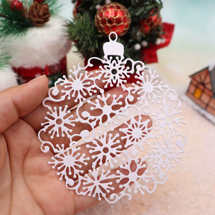 Snowflake Ornamen Scrapbooking Carbon Steel Cutting Die QJ17
