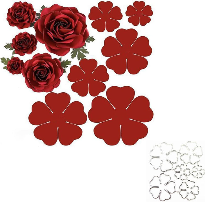 Five Petal Flower Scrapbooking Carbon Steel Cutting Die QJ20