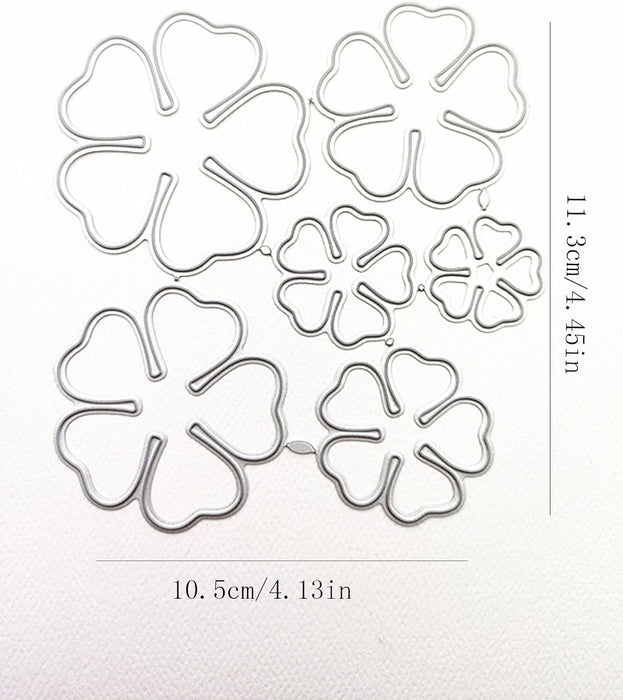 Five Petal Flower Scrapbooking Carbon Steel Cutting Die QJ20