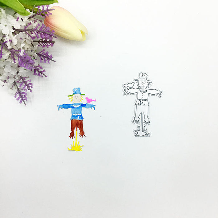 Scarecrow Scrapbooking Cutting Die by Wizardi QJ43