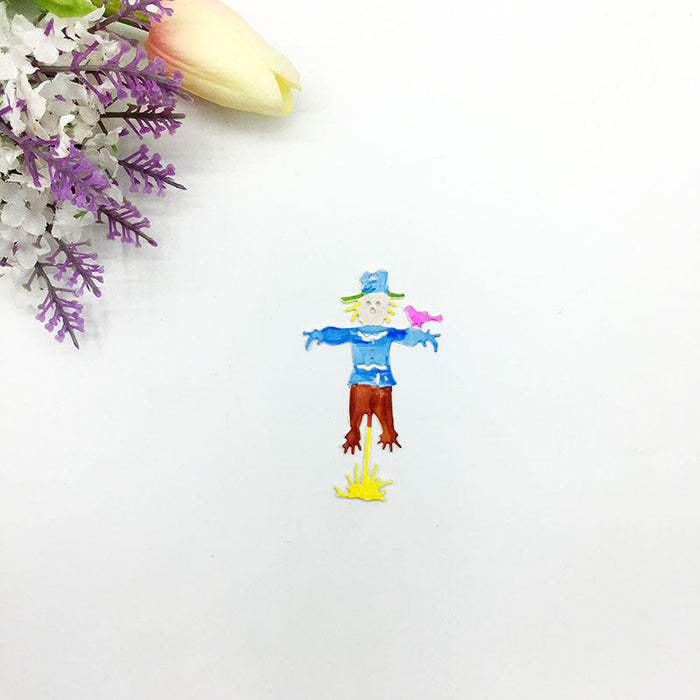 Scarecrow Scrapbooking Cutting Die by Wizardi QJ43