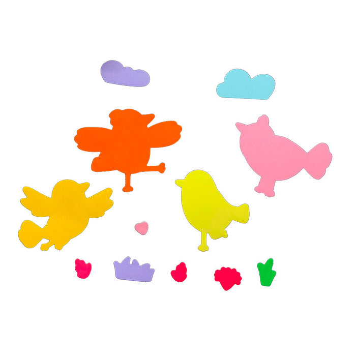 Happy Birds Clear Stamp & Metal Die Set QS03