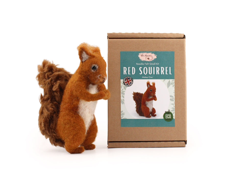 Felting Kit - Red Squirrel Needle Felt Kit