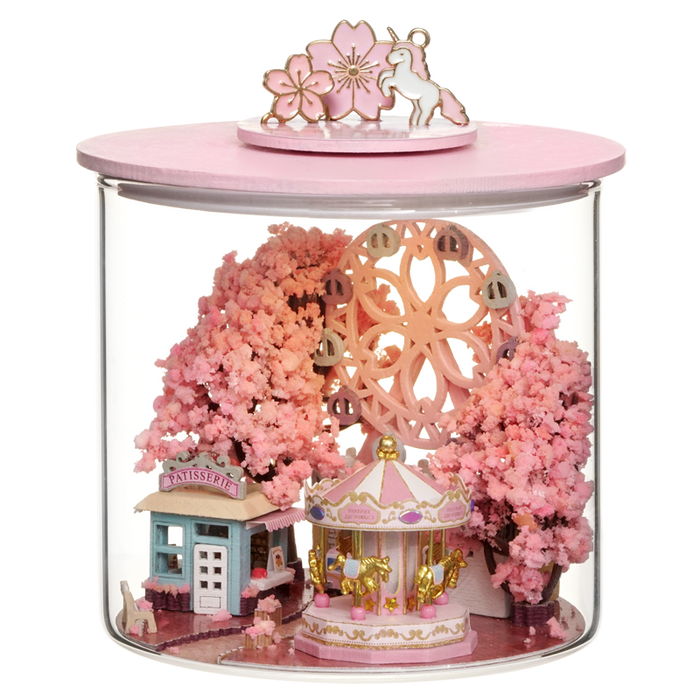 Miniature Wizardi Roombox Kit - Sakura Scenery Dollhouse Kit