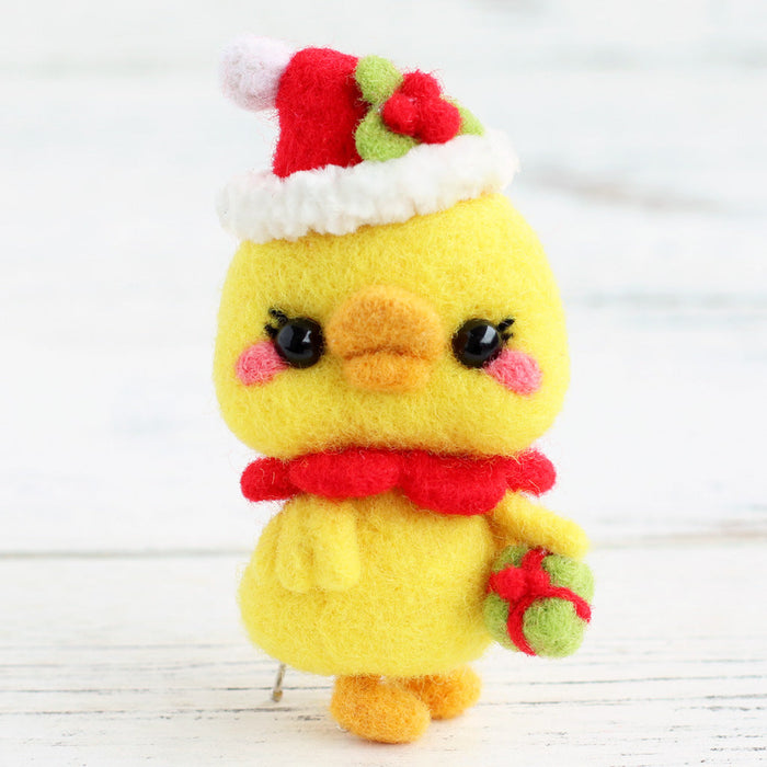 Christmas Chick Needle Felting Kit F07AM3-153