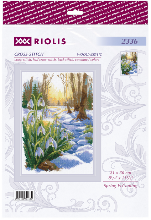 Spring is Coming R2336 Counted Cross Stitch Kit