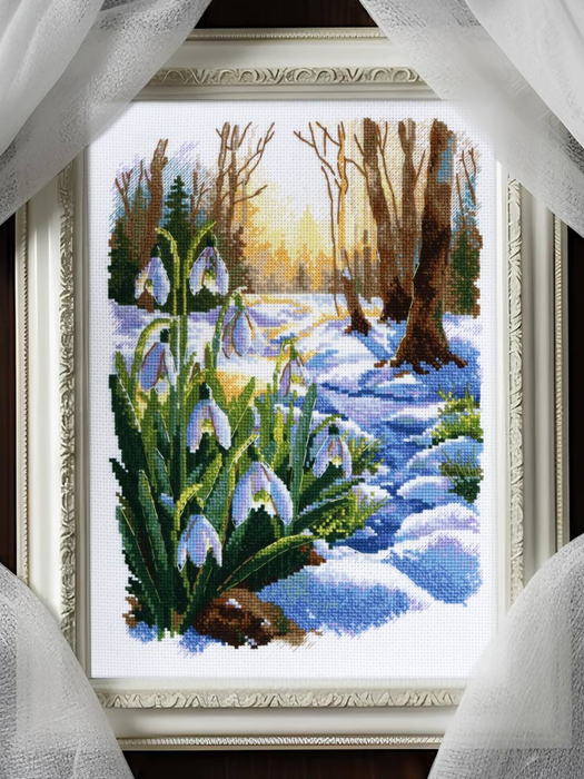 Spring is Coming R2336 Counted Cross Stitch Kit