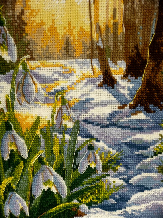 Spring is Coming R2336 Counted Cross Stitch Kit