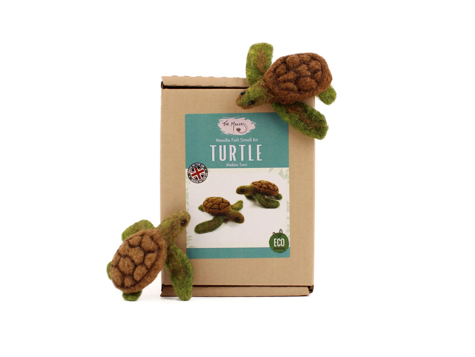 Felting Kit - Turtle Needle Felt Kit