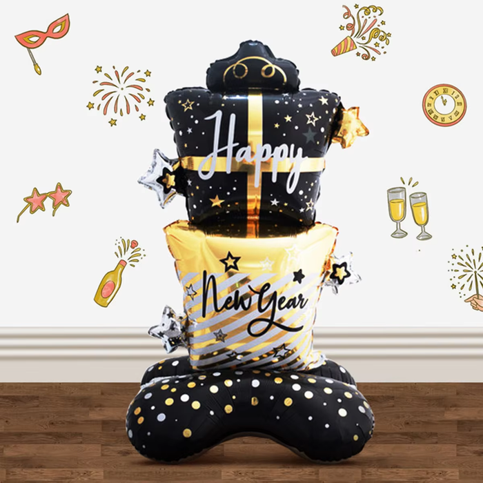 New year Standing Foil Balloon Decoration F07M1-19