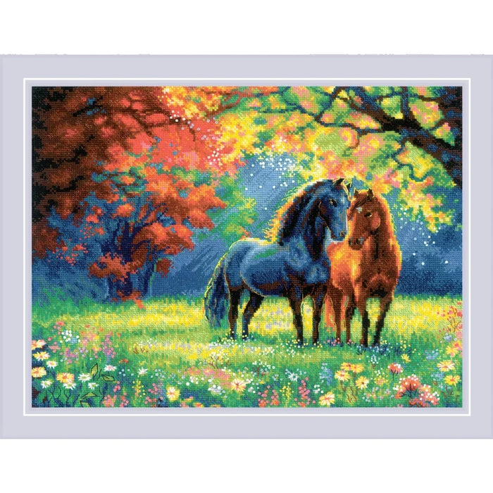 Autumn Morning R2330 Counted Cross Stitch Kit
