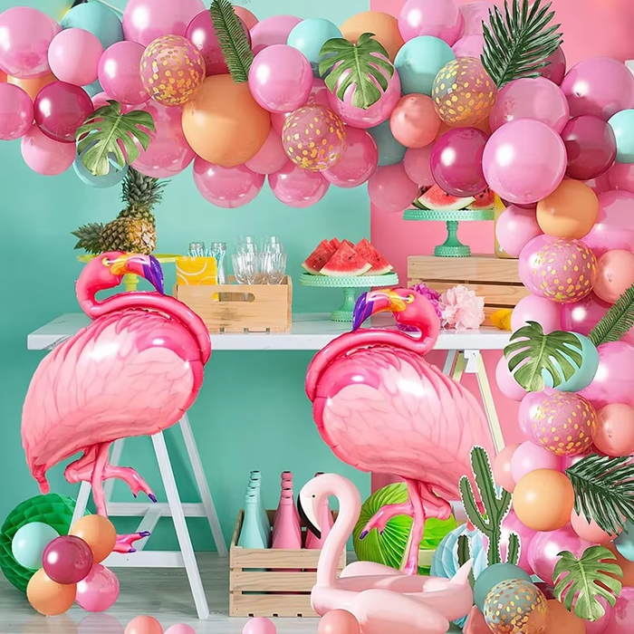 Hawaiian Flamingo Balloon Set F07M2-32 EMB0130