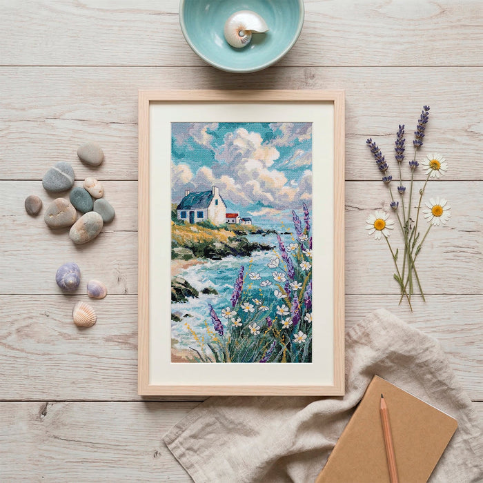 Cross-stitch kit - When the Sea Is a Dream AH-318