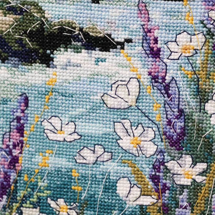 Cross-stitch kit - When the Sea Is a Dream AH-318
