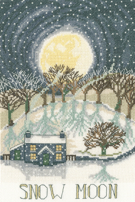 Snow Moon XDD4 Counted Cross Stitch Kit