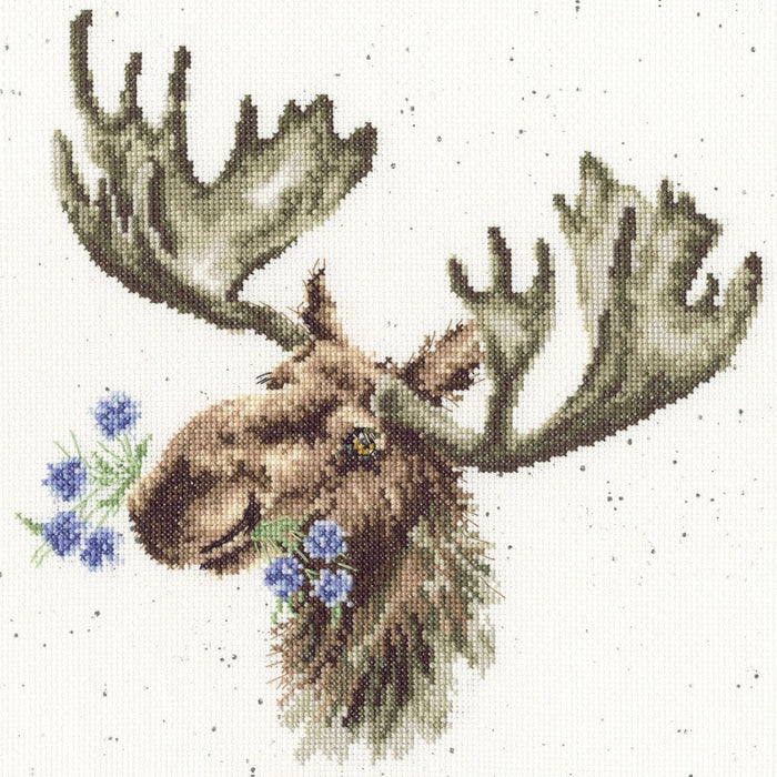 It Moose Be Love XHD108 Counted Cross Stitch Kit