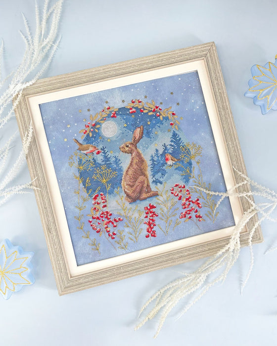 Midnight Moongazer XJS2 Counted Cross Stitch Kit