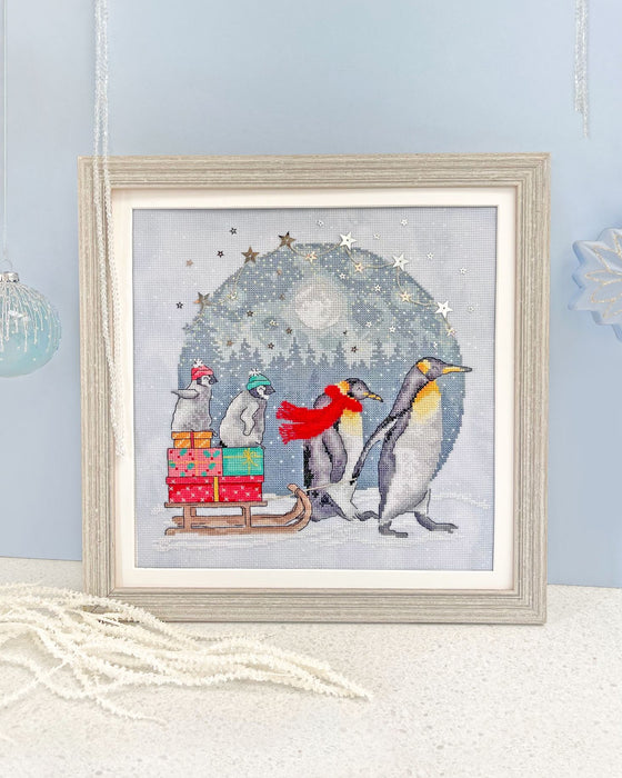 Winter Waddle XJS3 Counted Cross Stitch Kit