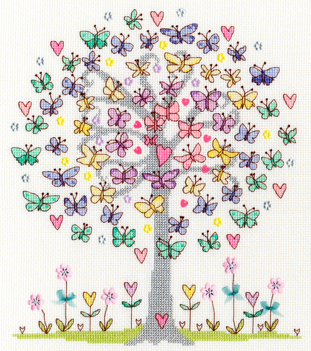 Love Spring XKA10 Counted Cross Stitch Kit