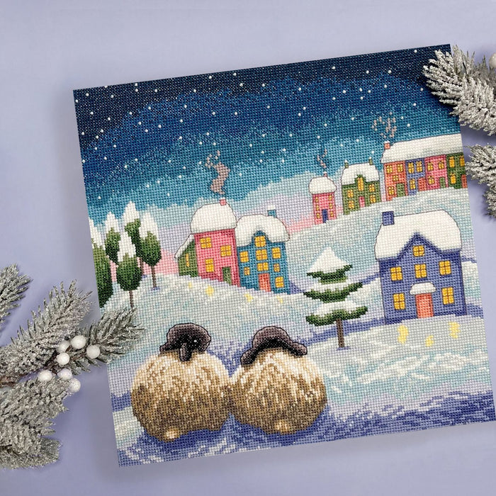 There's Snow Place Like Home XLP14 Counted Cross Stitch Kit