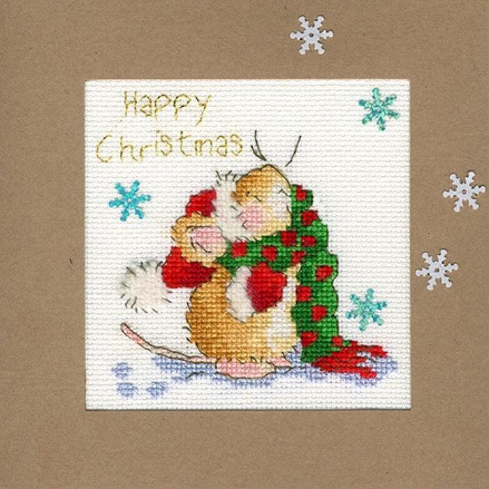 Xmas Fox XMAS8 Counted Cross Stitch Kit