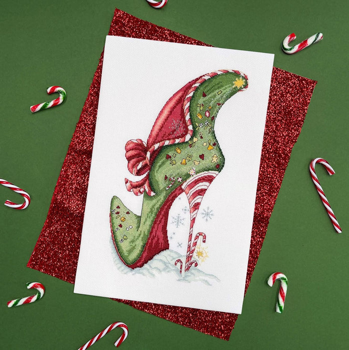 Candy Canes XSK21 Counted Cross Stitch Kit