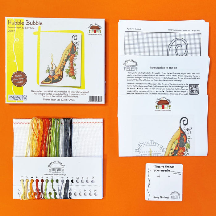 Hubble Bubble XSK27 Counted Cross Stitch Kit