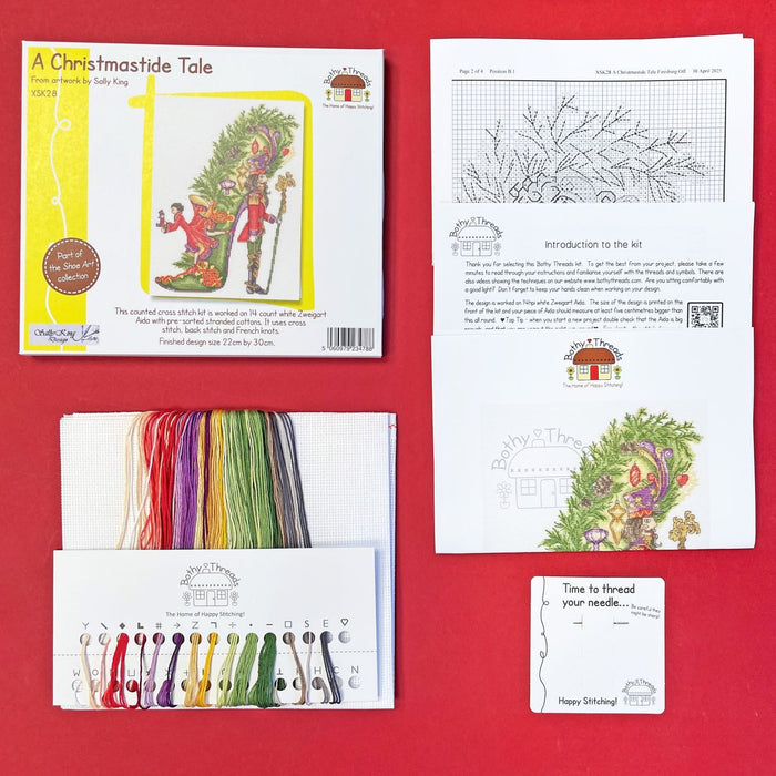 A Christmastide Tale XSK28 Counted Cross Stitch Kit
