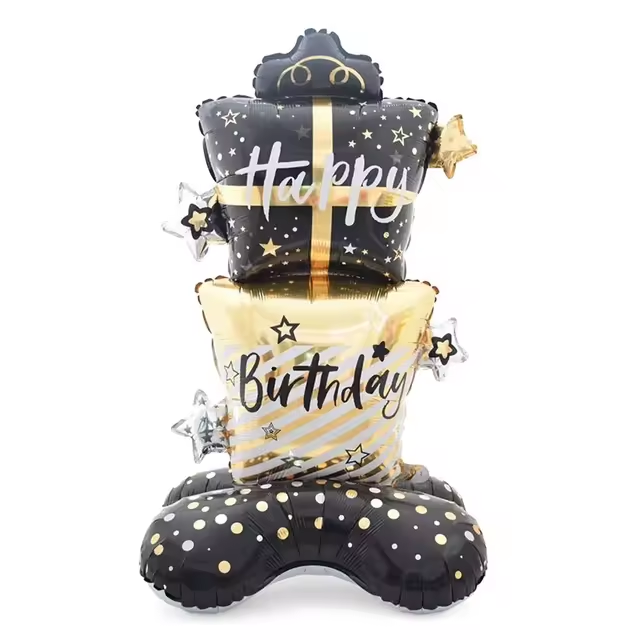 Birthday Standing Foil Balloon Decoration F07M1-18