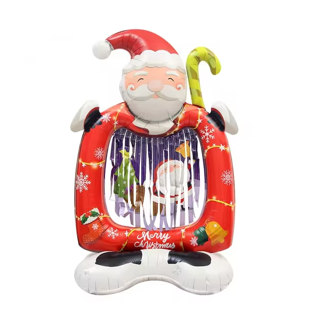 Santa Christmas Standing Foil Balloon Decoration F07M1-56