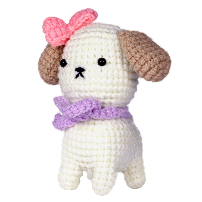 Dog Amigurumi DIY Crochet Kit Wizardi F07N8-M52