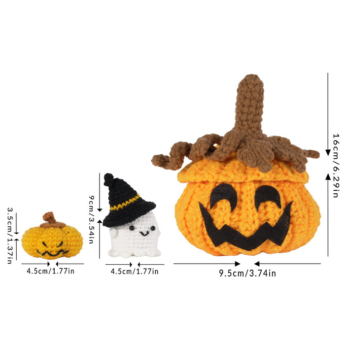 Halloween Amigurumi DIY Crochet Kit Wizardi F07N8-M102