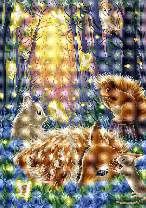 Forest of Dreams L8096 Counted Cross Stitch Kit
