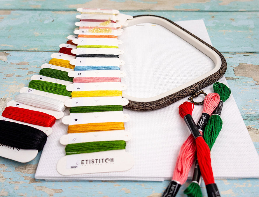 Christmas Sampler L9928 Counted Cross Stitch Kit