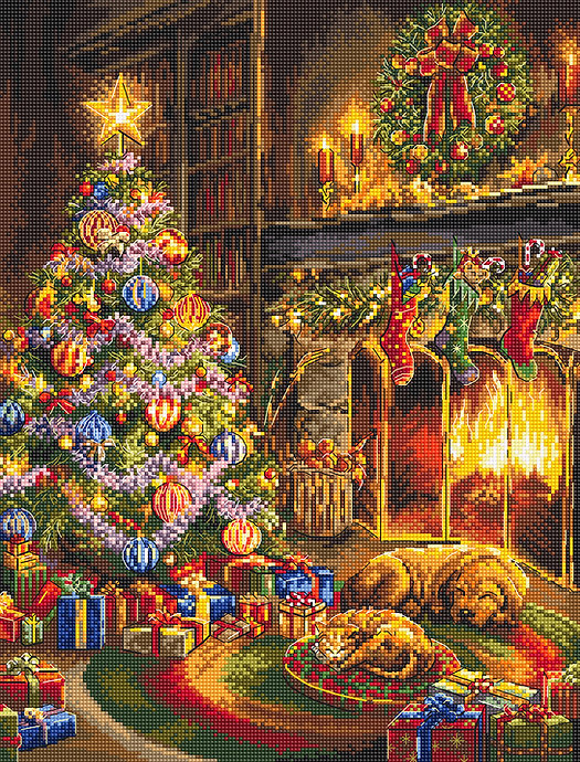 Christmas Eve L8106 Counted Cross Stitch Kit