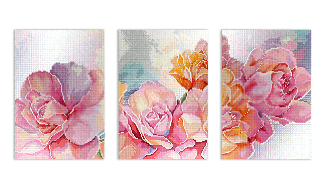 Roses L9930 Counted Cross Stitch Kit