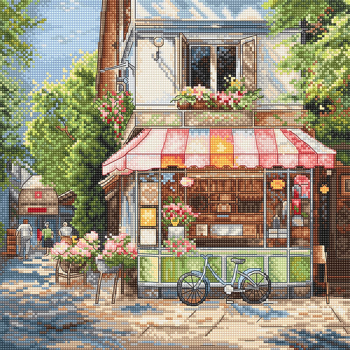 Corner Shop L8101 Counted Cross Stitch Kit