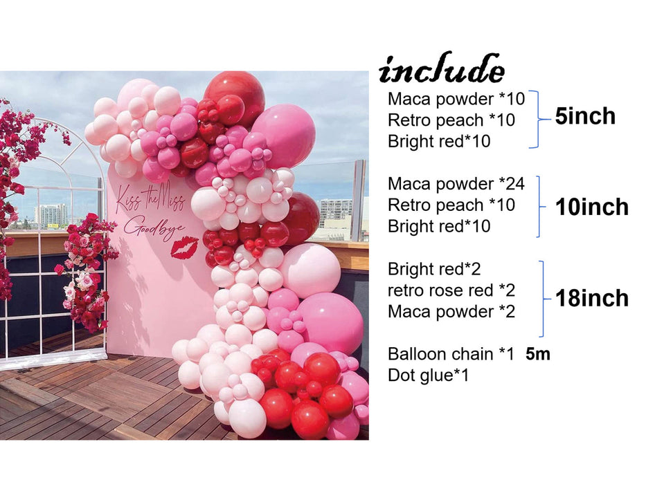 Love Blooms Balloon Arch Set F07M2-27 EMB0108