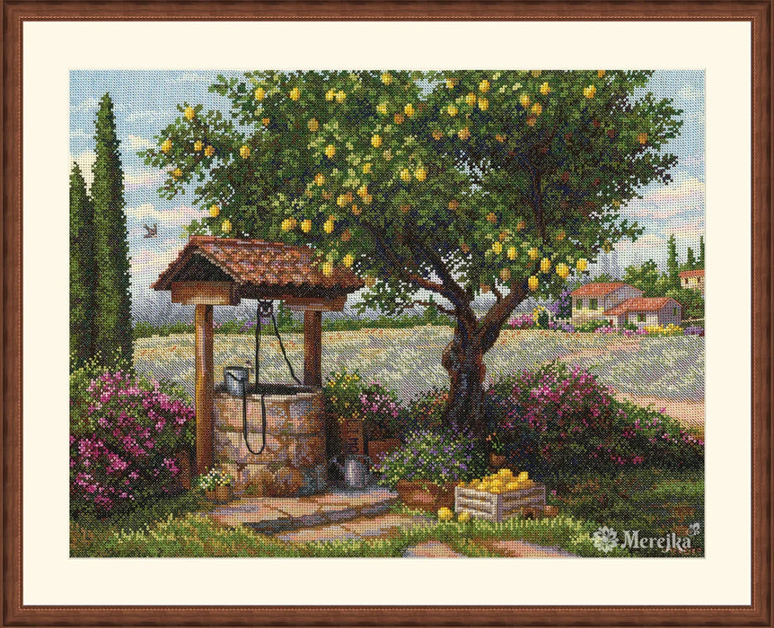 Under the Lemon Tree K-304 Counted Cross-Stitch Kit