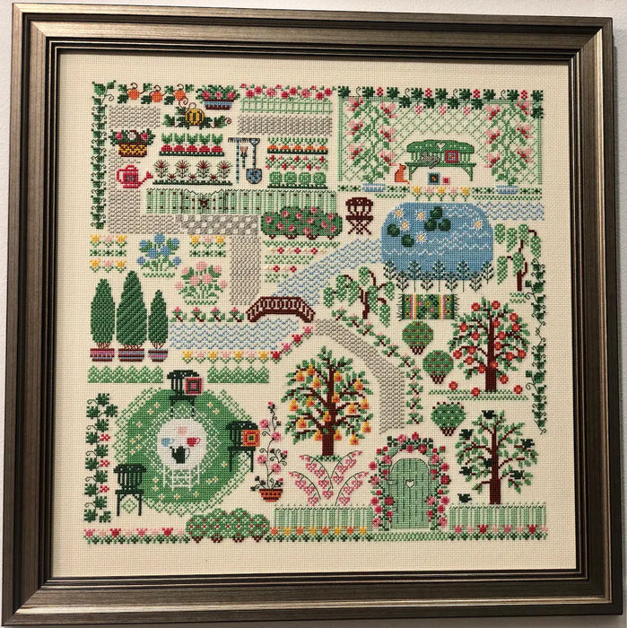 My Garden R2047 Counted Cross Stitch Kit