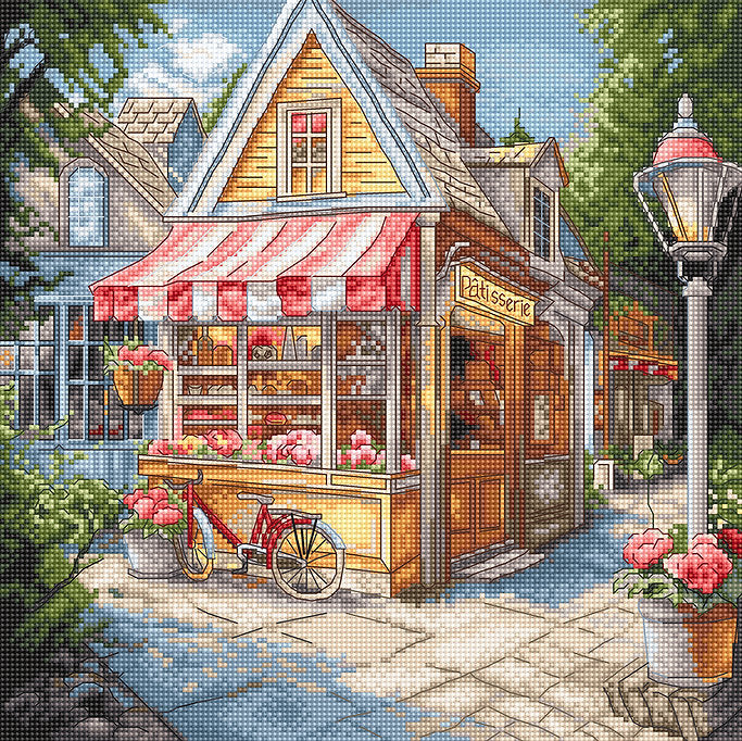 Pastry shop L8098 Counted Cross Stitch Kit