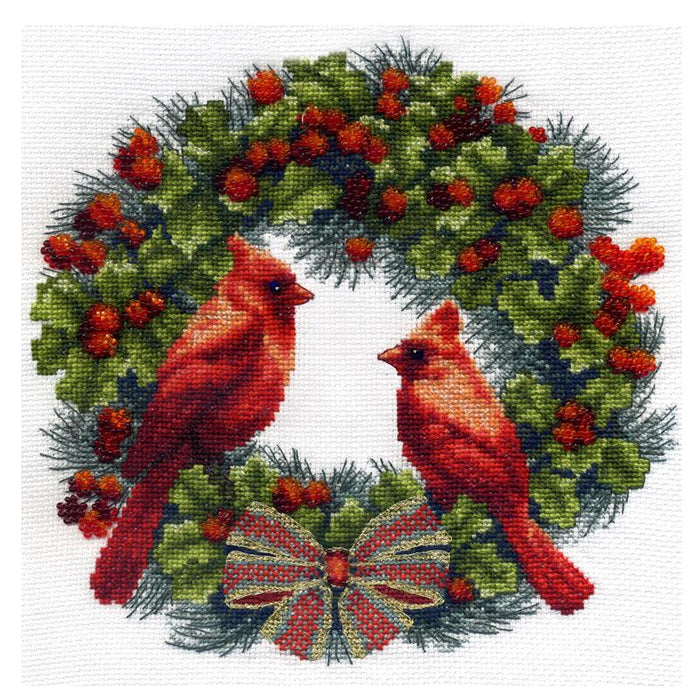 Counted cross stitch kit M-587C "Winter amulet"